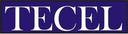 Imagem com a palavra "TECEL" em letras brancas sobre fundo azul escuro.