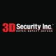 3D Security Inc. logo with the motto: Deter, Detect, Defend on a black background.