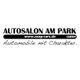 Autosalon am Park Logo mit Slogan: "Automobile mit Charakter."