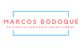 Texto: "Marcos Bodoque, EP especializado en el dolor lumbar", en marco azul claro.