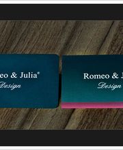 Visitenkarten - Romeo & Julia Design