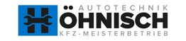 Logo von Autotechnik Öhnisch mit Schraubenschlüssel-Symbol. Text: KFZ-Meisterbetrieb.