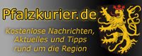 Pfalzkurier.de Logo mit Löwenmotiv und Text über regionale Nachrichten und Tipps.