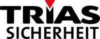 Logo mit dem Text "TRIAS SICHERHEIT" und einem roten Dreieck über dem Buchstaben "I".