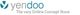 Logo von yendoo mit Slogan "The very Online Concept Store".