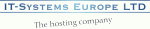 Logo von IT-Systems Europe LTD mit dem Slogan "The hosting company".
