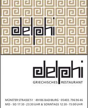 Griechisches Restaurant Delphi Logo