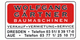 "Wolfgang Gärtner Baumaschinen-Logo, Kontaktinfo für Dresden und Aue, Verkauf, Vermietung, Service."