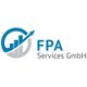 Logo von FPA Services GmbH: Ein Diagramm mit aufsteigendem Pfeil in einem Kreis.