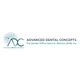 Logo for Advanced Dental Concepts with text "ADC" and dentist name: Dana M. Nichols, DMD, Inc.