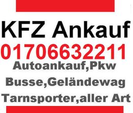 KFZ Ankaufschild mit Telefonnummer, Angebot für PKW, Busse, Geländewagen, Transporter.