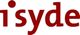 Logo mit dem Wort "isyde" in roter Schrift auf weißem Hintergrund.
