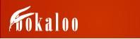 Rotes Logo mit weißem Text "fokaloo" und einem stilisierten Design auf der linken Seite.