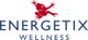 Logo von Energetix Wellness mit einem roten Frosch darüber.