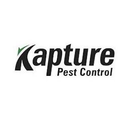 Kapture Pest Control logo with a stylized letter "K" featuring a green accent.