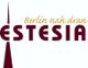 Logo mit Text "Berlin nah dran ESTESIA", stilisierte Turmsilhouette links.