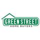 Green Street Home Buyers logo with green text and house silhouette.
