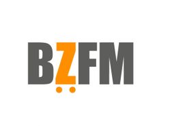Logo mit den Buchstaben BZFM in Grau und Orange, wobei das Z einen Einkaufswagen darstellt.