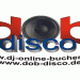 Logo mit Text "dob disco" und zwei Webadressen: dj-online-buchen.de, dob-disco.de