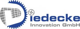 Logo mit Zahnrad und Text: "Diedecke Innovation GmbH".