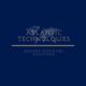 Logo azul con texto: "Atlantic Technologies", "Bespoke Software Solutions", mapa mundial de fondo.
