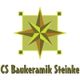 Logo mit grün-braunem Stern und Text "CS Baukeramik Steinke" darunter.