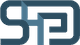 Logo mit stilisierten Buchstaben "S", "T" und "P" in dunkelblau und hellblau auf transparentem Hintergrund.