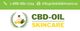 CBD-Oil Skincare logo with contact info: phone 1-888-882-7124 and email info@cbdoilskincare.us