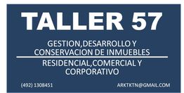 Taller 57: gestión y desarrollo de inmuebles, residencial, comercial y corporativo.