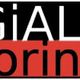 Logo con la scritta "GiAL torino" su sfondo nero e rosso.
