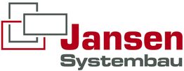 Logo von Jansen Systembau mit roten und grauen Rechtecken.