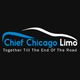 Logo of Chief Chicago Limo with tagline: "Together Till The End Of The Road."