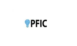 PFIC logo with a blue lightbulb design next to the text on a white background.