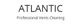 "ATLANTIC logo with text 'Professional Vents Cleaning' below."