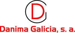 Logotipo de Danima Galicia, S.A. con la letra "D" en el centro de un círculo.