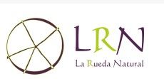 Logo de "La Rueda Natural" con las iniciales LRN y un círculo segmentado.