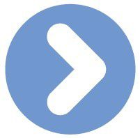 Blauer Kreis mit weißem Pfeil nach rechts.