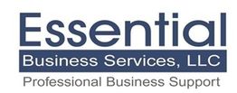 Logo for Essential Business Services, LLC with the tagline "Professional Business Support."