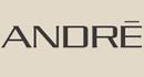 Der Name "ANDRĒ" in Großbuchstaben auf beigem Hintergrund.