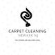 Carpet Cleaning Newark NJ logo with a stylized cleaning tool icon.