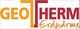 Logo mit Text "GEOTHERM Erdwärme" in orange und rot.