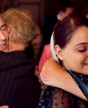 Bride and Groom with Happy Parents