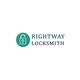 Rightway Locksmith logo with a lock icon in a green circle.