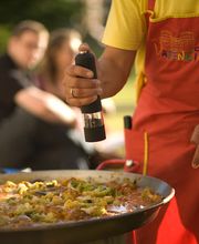 Pedro in seinem Element - und die Gäste können es kaum noch erwarten!