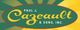 Logo of Paul J. Cazeault & Sons, Inc. with green oval and yellow background.