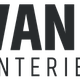Logo van Van Drie Interieurbouw met een oranje vierkant en zwarte tekst.