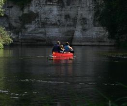 Kanufahren auf der Saale