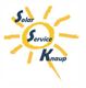 Logo mit gelber Sonne, Text: "Solar Service Knaup".