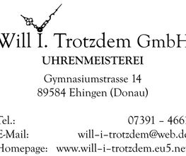 Will I. Trotzdem GmbH Logo
