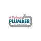 Logo of "A Perfect Plumber" with a pipe design and tagline: "With you to the last drip."